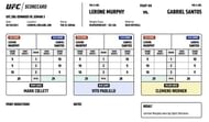 Lerone Murphy defeats Gabriel Santos by split decision (29-28, 28-29, 29-28)
